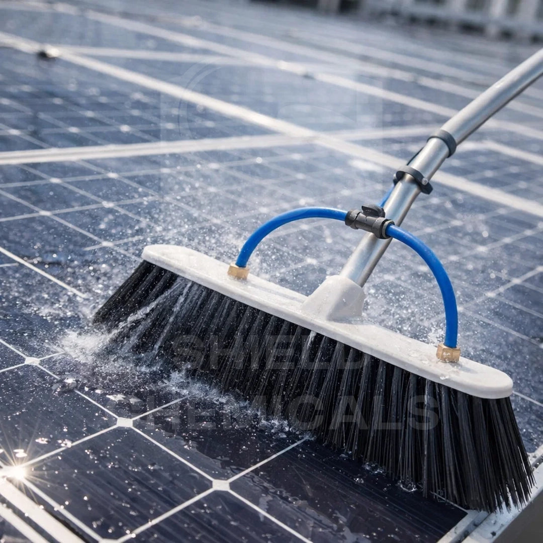 12FT Solar/Window Cleaning Brush Kit – Shield Chemicals